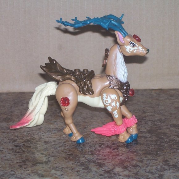 Lot of 3 Mega Construx Crystal Creatures Figures Unicorns Deer - Picture 5 of 9